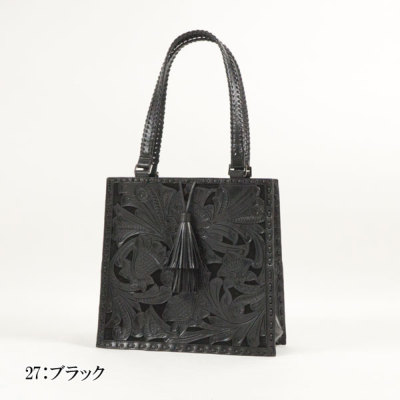 Cutwork tote BAG カットワークトートバッグ バッグカービングトライブスCarving Tribes【カービングシリーズ】- グレースコンチネンタルならPeP TOMIYA