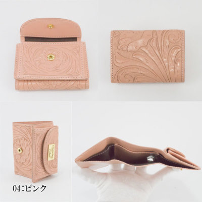 Small wallet スモールウォレット カービングウォレット 全3色ウォレットカービングトライブスCarving Tribes【カービングシリーズ】-グレースコンチネンタルならPeP  TOMIYA