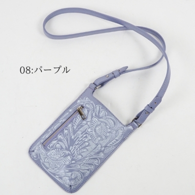 Mobile Shoulder Bag モバイルショルダーバッグバッグ全3色カービングトライブスCarving Tribes【カービングシリーズ】-グレースコンチネンタルならPeP  TOMIYA