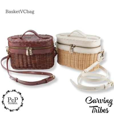 BasketVCbag バスケットVCバッグ 全2色バッグカービングトライブス