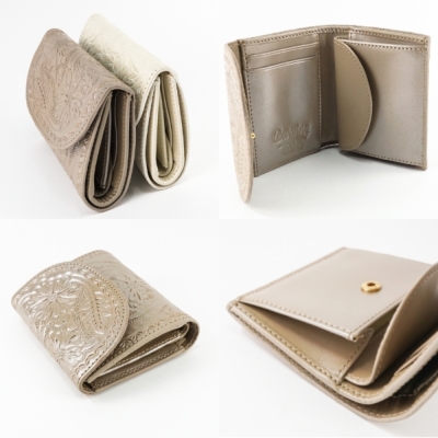 Stand wallet3 スタンドウォレット3 全2色 ウォレットカービング