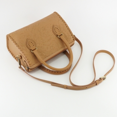 Mini Boston Bag ミニボストンバッグ 全3色バッグカービング