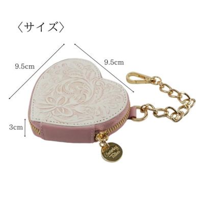 Ch_Heart pouch ハートポーチ ポーチ カービングトライブス Carving 