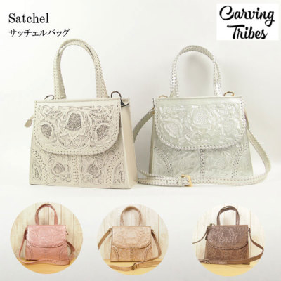 SatchelサッチェルバッグカービングトライブスCarving Tribes