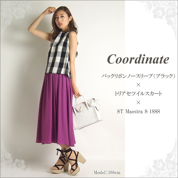 50%OFF】グレースコンチネンタル トップス バックリボン