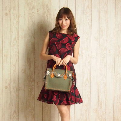 グレースコンチネンタル カービングトライブスデニムバッグ GRACE CONTINENTAL 期間限定10%OFF Bucket type bag バケット