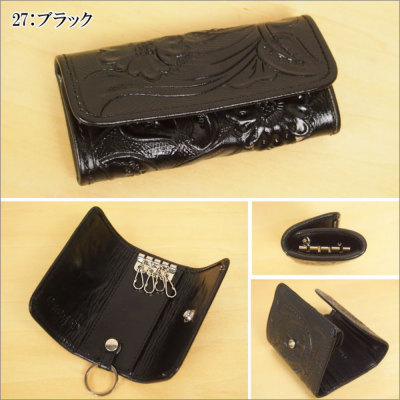 Carving Tribes 黒 ケース Key Case キーケース カービングトライブスCarving Tribes