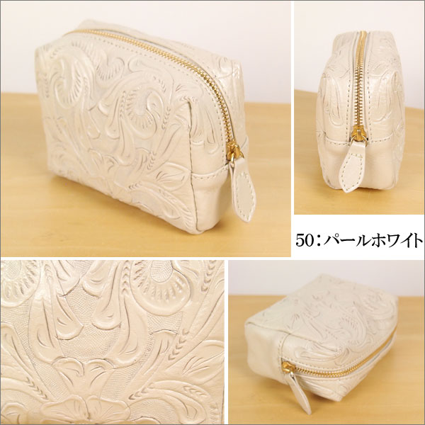 Carving Tribes Flat Pouch フラットポーチA23506 Carving Tribes Flat Pouch フラットポーチA23506
