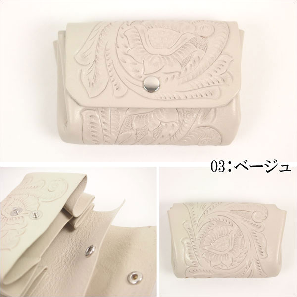 Coin Case コインケース ウォレットカービングトライブスCarving