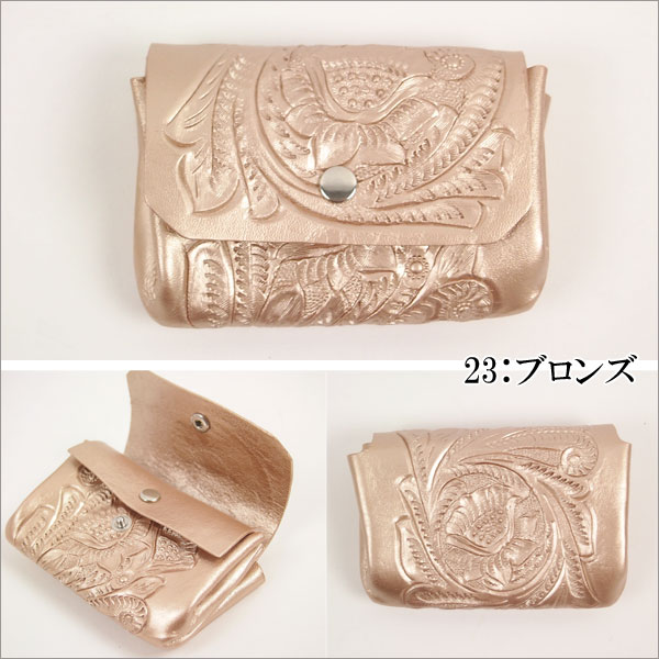 Coin Case コインケース ウォレットカービングトライブスCarving