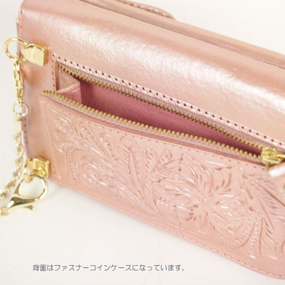 Paz パース パズ ウォレット スマホケース カービングトライブス